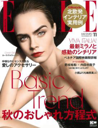 ELLE JAPON 11月号